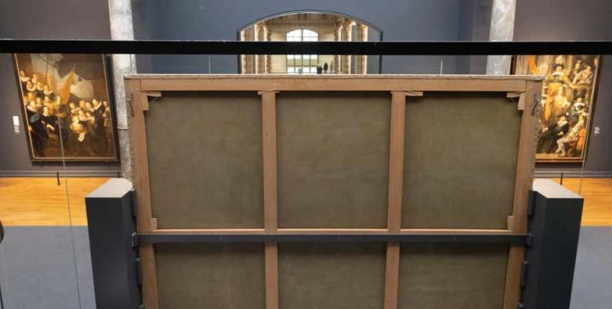 «Нічна варта» Рембрандта - вигляд ззаду.