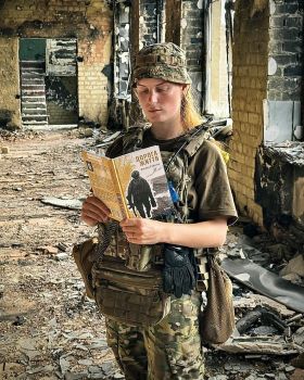 «Дорога життя» — друга збірка воєнних поезій військовослужбовиці Збройних Сил України Оксани «Ксени» Рубаняк, написана на фронті в Донецькій області